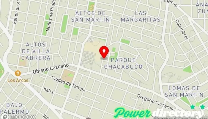 mapa de KINESTETICA - Fisioterapia y estética Clínica de fisioterapia, Esteticista, Spa de día, Centro de depilación láser, Terapeuta de drenaje linfático, Fisioterapeuta en Córdoba