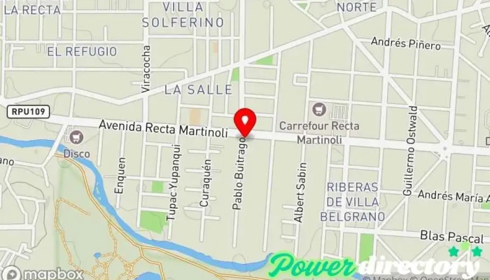mapa de Kinéstica Clínica de fisioterapia, Fisioterapeuta, Spa en HZD