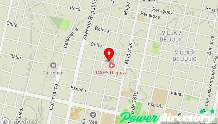 mapa de La Estrella del Norte Panadería en San Miguel de Tucumán