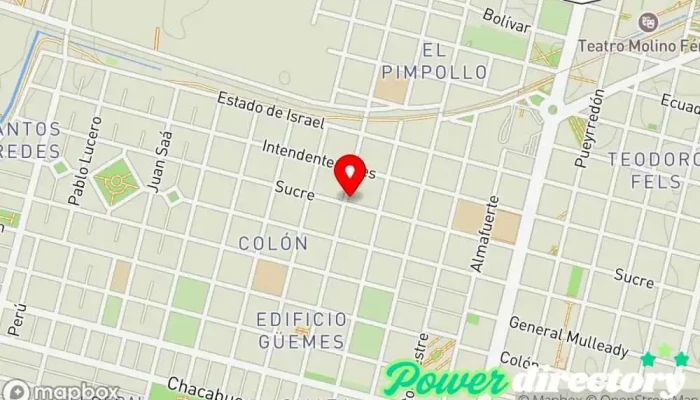 mapa de La excelencia Panadería en Villa Mercedes