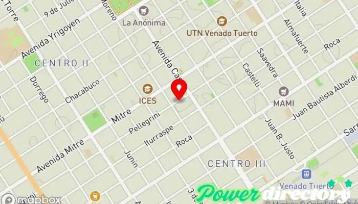 mapa de La Médica Venado Tuerto Asociación u organización en Venado Tuerto