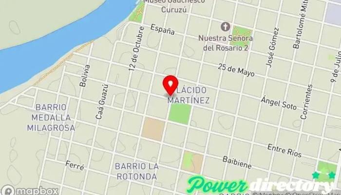 mapa de La Ochava Panaderia Panadería en Goya