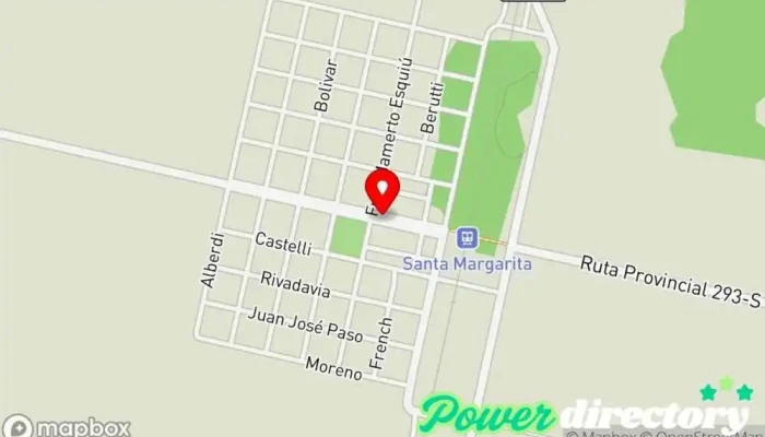 mapa de La Palmera Panadería en Santa Margarita