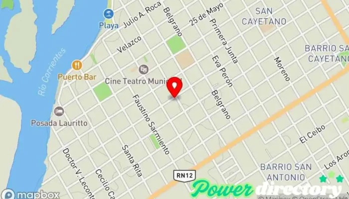 mapa de La pasteleria de caro Tienda de alimentación en Esquina