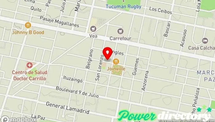 mapa de La Rita Pasteleria Pastelería en Yerba Buena