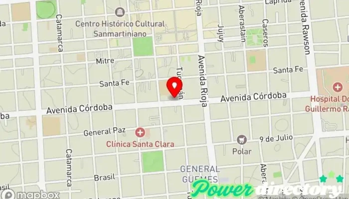mapa de Laboratorio Pérez Navas Laboratorio de análisis clínicos, Oficina médica en San Juan