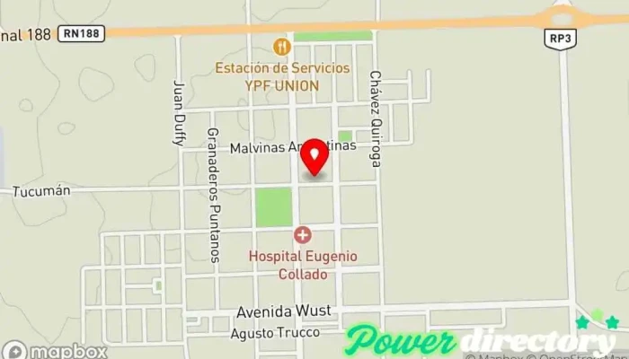 mapa de lasreinas Panadería, Tienda de alimentación en Union