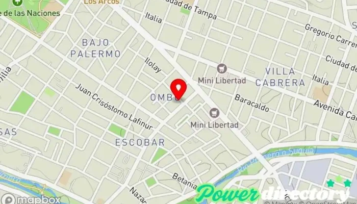 mapa de Lic.en Psicología Psicoterapeuta en Córdoba