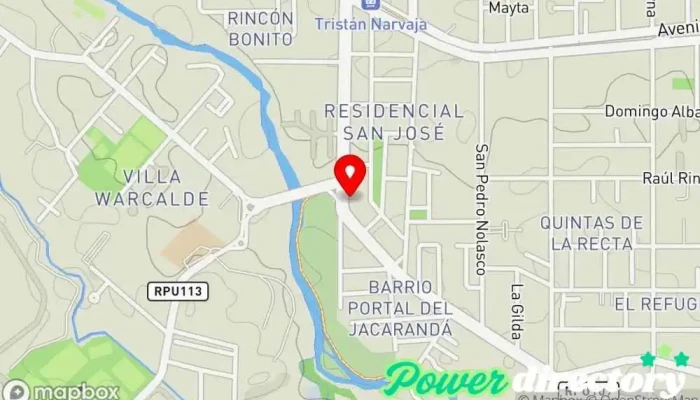 mapa de Life Rehabilitacion Fisica Quiropraxia Clínica ambulatoria en Córdoba