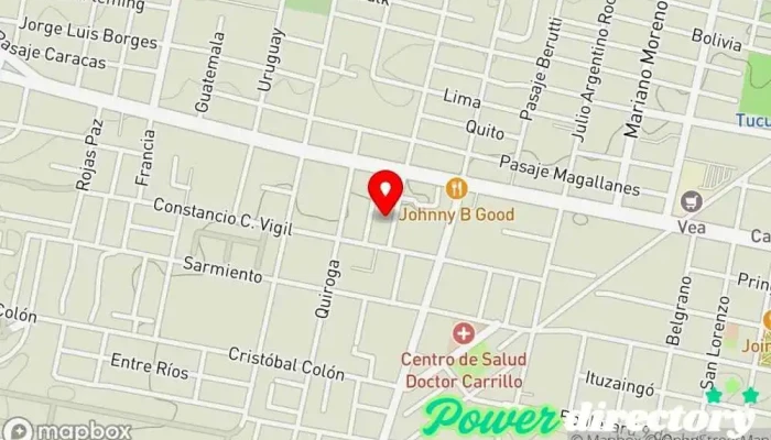 mapa de Lo De Mirta Panadería en Yerba Buena