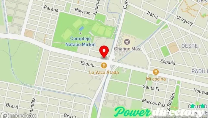 mapa de Los Porteños Panadería en Yerba Buena