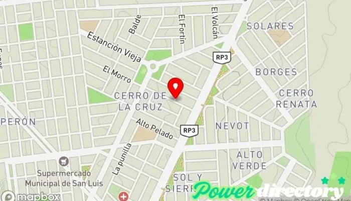 mapa de L'prince Almacen y Panaderia Panadería en San Luis