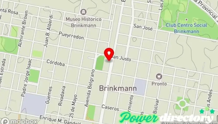 mapa de Macro Sucursal Brinkmann Banco en Brinkmann