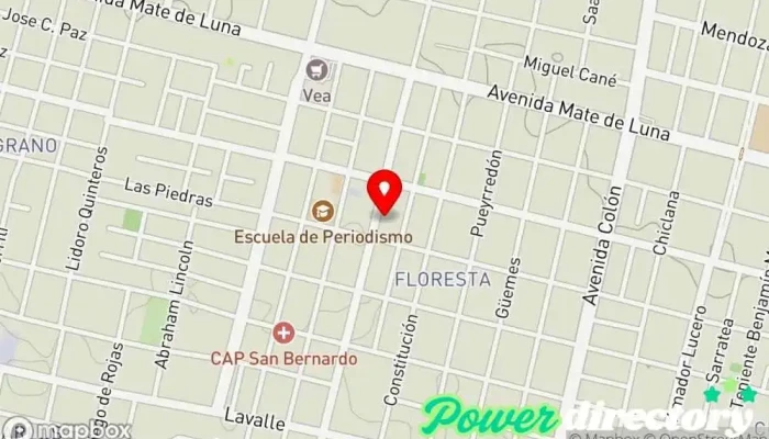 mapa de MaGopan Panadería en San Miguel de Tucumán