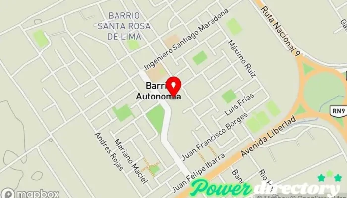 mapa de Mara Ysa Pasteleria Panadería en Santiago del Estero