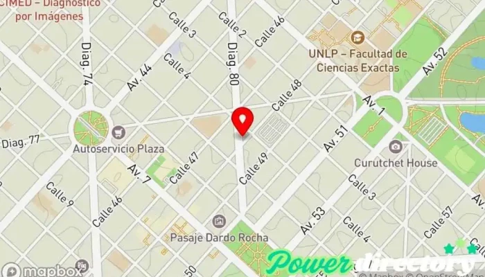 mapa de Más Efectivo Préstamos Agencia de préstamos en La Plata