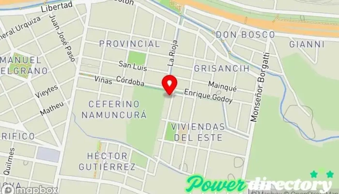 mapa de Masajes Terapeuticos y Holisticos Especialista en medicina holística en Villa Regina