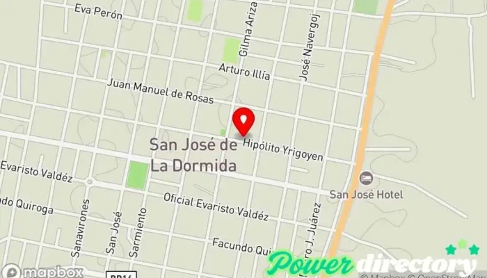 mapa de MASOTERAPIA MARCELA VELIZ Centro médico en San Jose de la Dormida