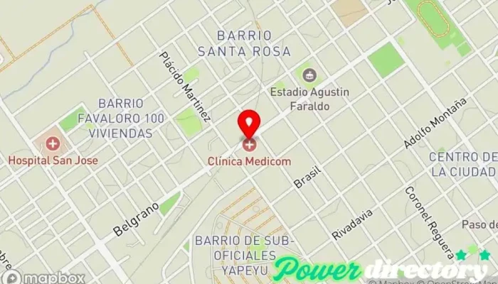 mapa de Medi-Con  en Paso de los Libres