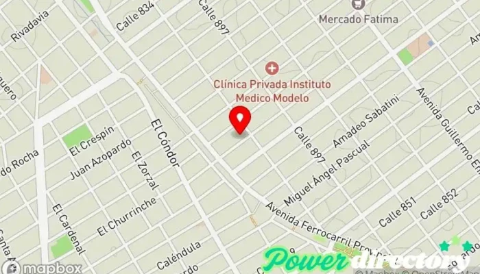 mapa de MEGACRÉDITO Agencia de préstamos en Buenos Aires
