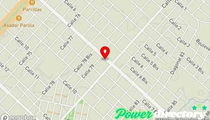 mapa de Mejor Crédito - Villa Elvira Agencia de préstamos en La Plata