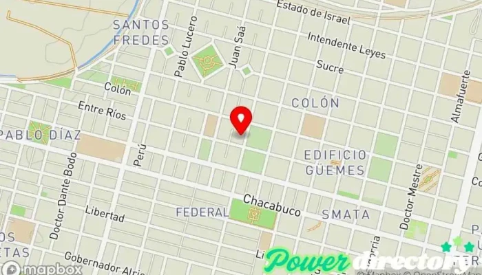 mapa de Mercadito de Pasteles Pastelería en Villa Mercedes