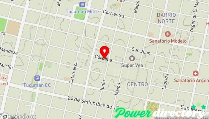 mapa de Mi Kinesiólogo Kinesiólogo en San Miguel de Tucumán