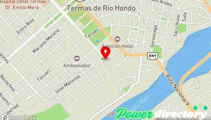 mapa de Mis Dos Soles Pastelería Artesanal y Desayunos Pastelería en Termas de Río Hondo
