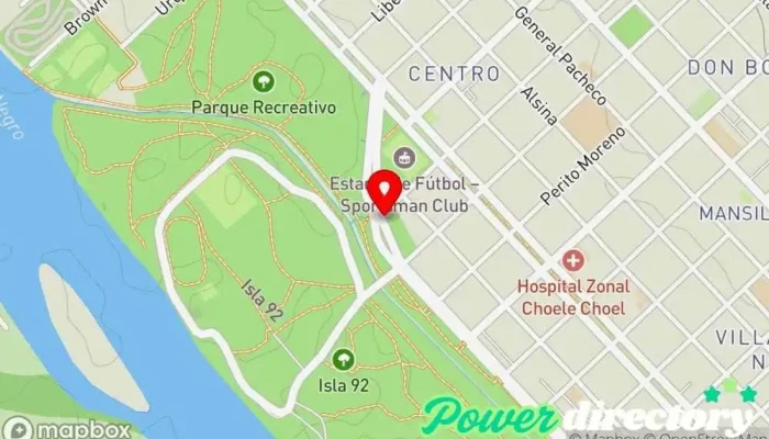 mapa de ML Pastelería y Heladeria Heladería en Choele-choel