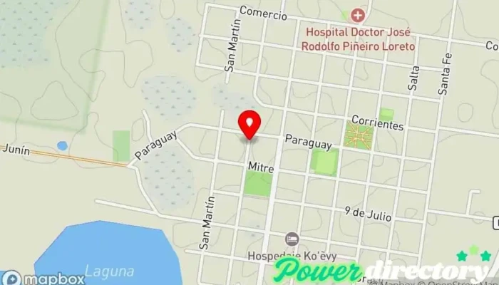 mapa de MODO Loreto Pizzería, Pastelería en Loreto