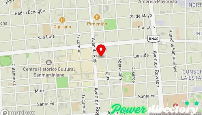 mapa de Monet Panadería en DIH