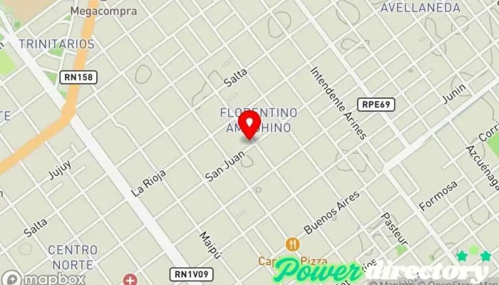 mapa de Movement Oficina médica en Villa María