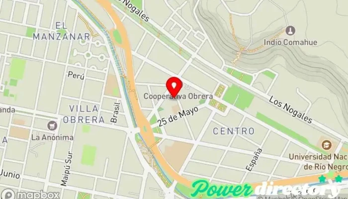 mapa de Mozzoni - Kinesiologia Kinesiólogo en Villa Regina