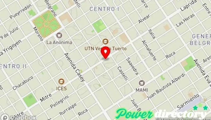 mapa de Mutual Entre Asociados De Cooperacion Mutual Patronal Asociación u organización en Venado Tuerto