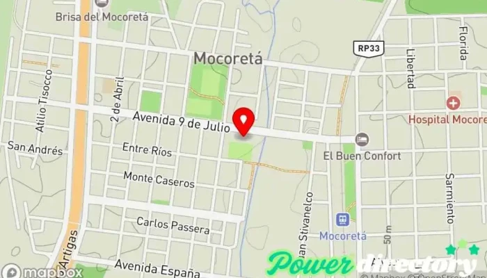 mapa de Natalia Diana pastelería Pastelería en Mocoreta
