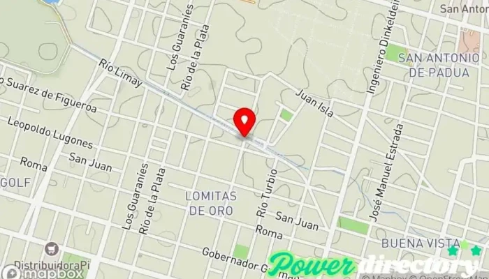 mapa de NeuroCET Centro de rehabilitación en Río Cuarto