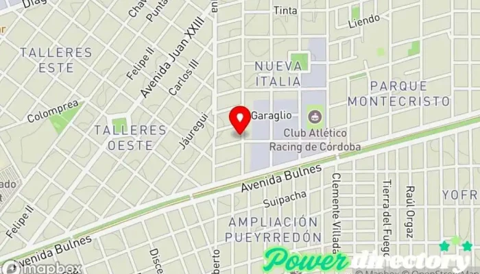 mapa de Neurofit - Centro de Integración Centro educativo en Córdoba