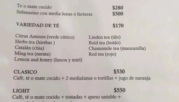 Nueva Franquicia -  Carta - Famaillá