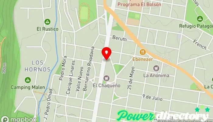mapa de Ortopedia Kimed  en El Bolsón