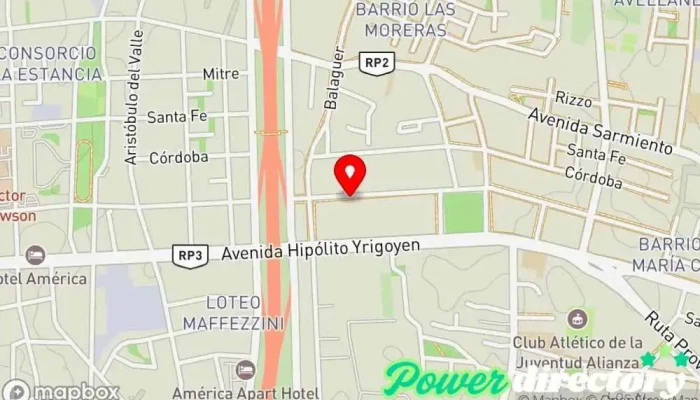 mapa de Osky Cosas Ricas Panadería en Santa Lucía
