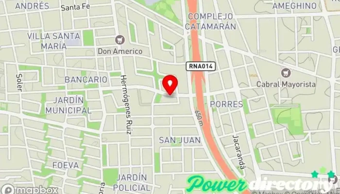 mapa de PAIN Panadería en San Juan