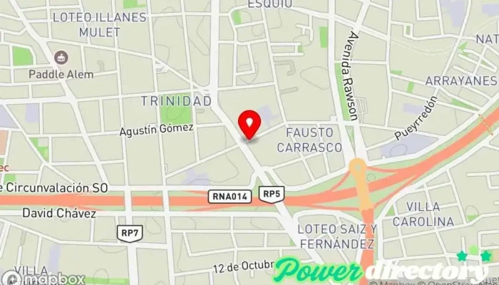 mapa de Pain Sacre Panaderia Panadería en San Juan