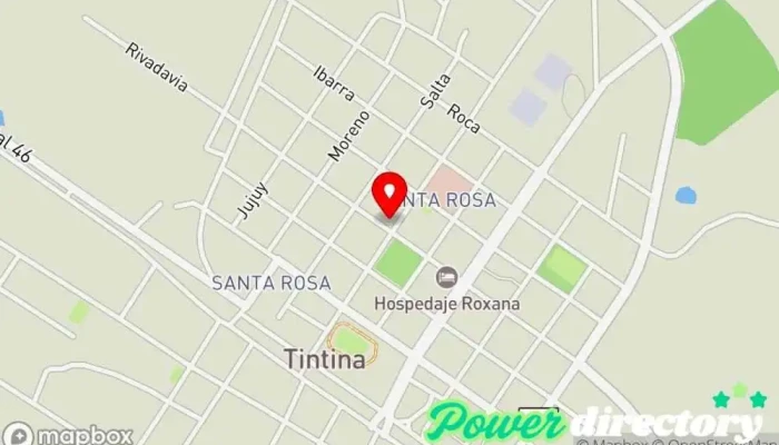 mapa de Panaderia Areli Panadería en Tintina