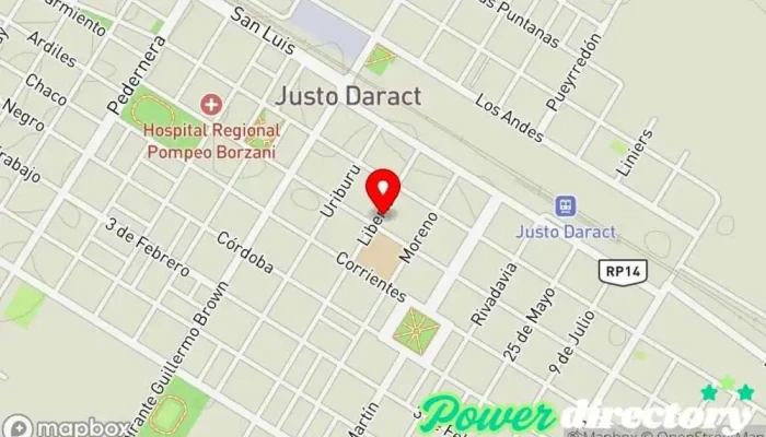 mapa de Panaderia