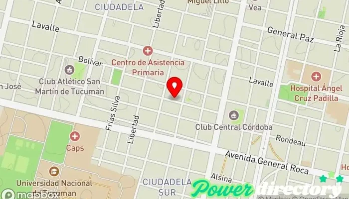 mapa de Panaderia con delivery Panadería en San Miguel de Tucumán