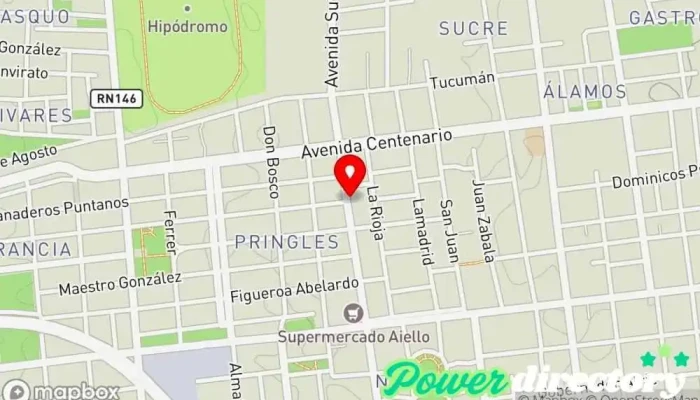 mapa de Panaderia Dana Panadería en DCR