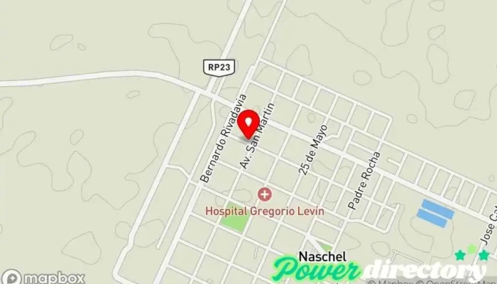 mapa de Panaderia Del Pueblo Panadería en Naschel