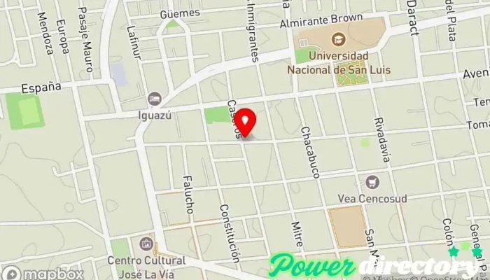 mapa de Panaderia Don Bosco Panadería en San Luis