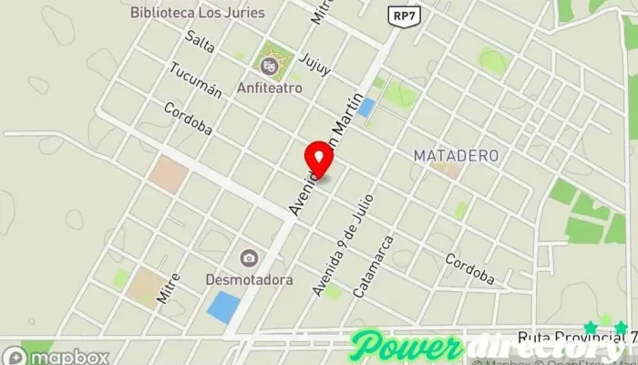 mapa de Panadería Don Leo Panadería en Los Juries