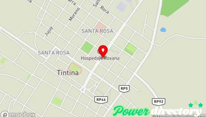 mapa de Panadería Don Pelé Panadería en Tintina